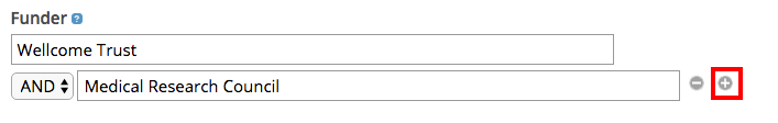 Add fields on advanced search page